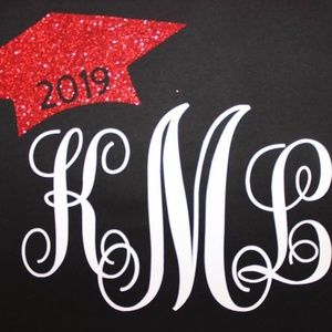 Monogram Graduation Shirt 🎓